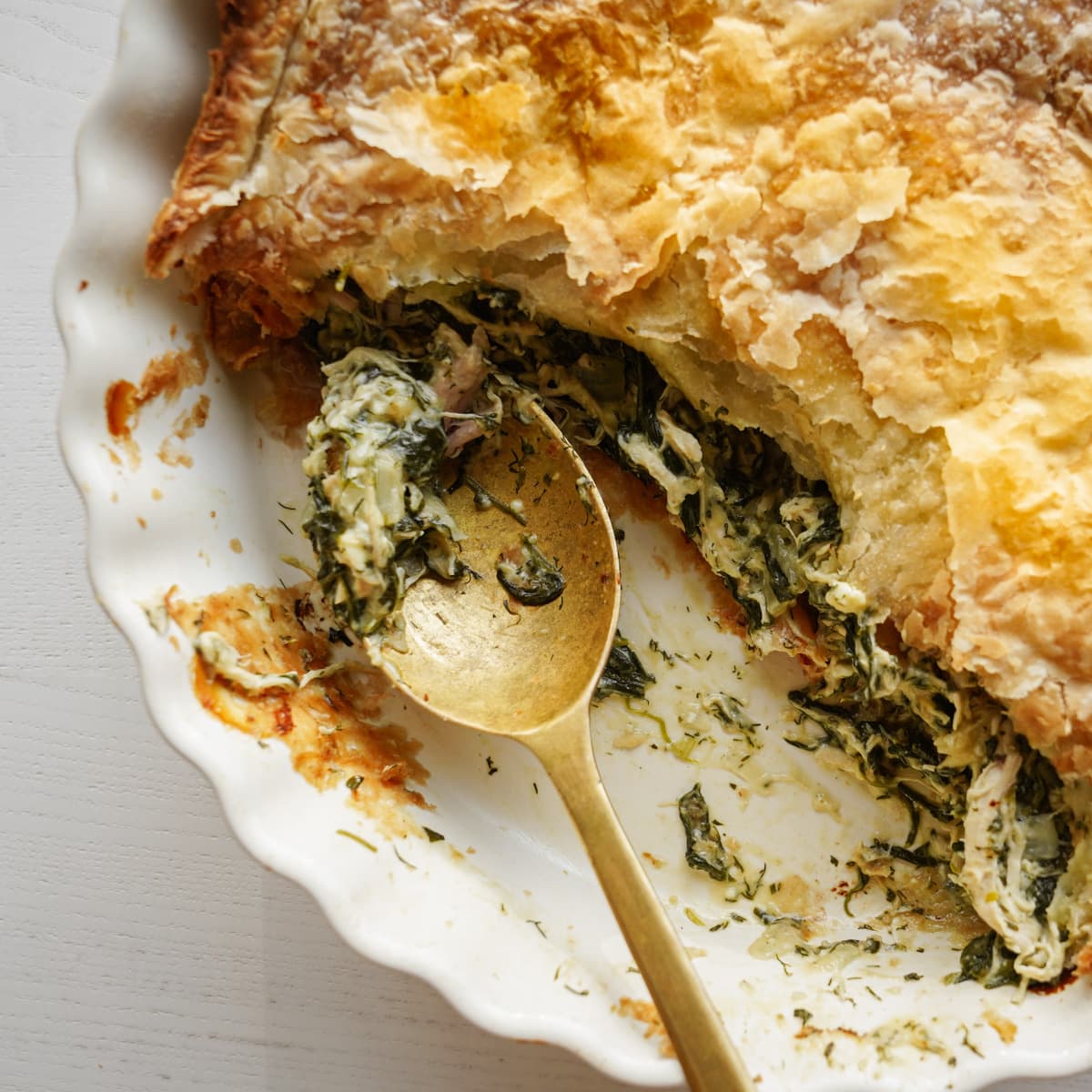 Quick Prep Chicken Spinach Pie: Healthy & Hearty Family Dinner